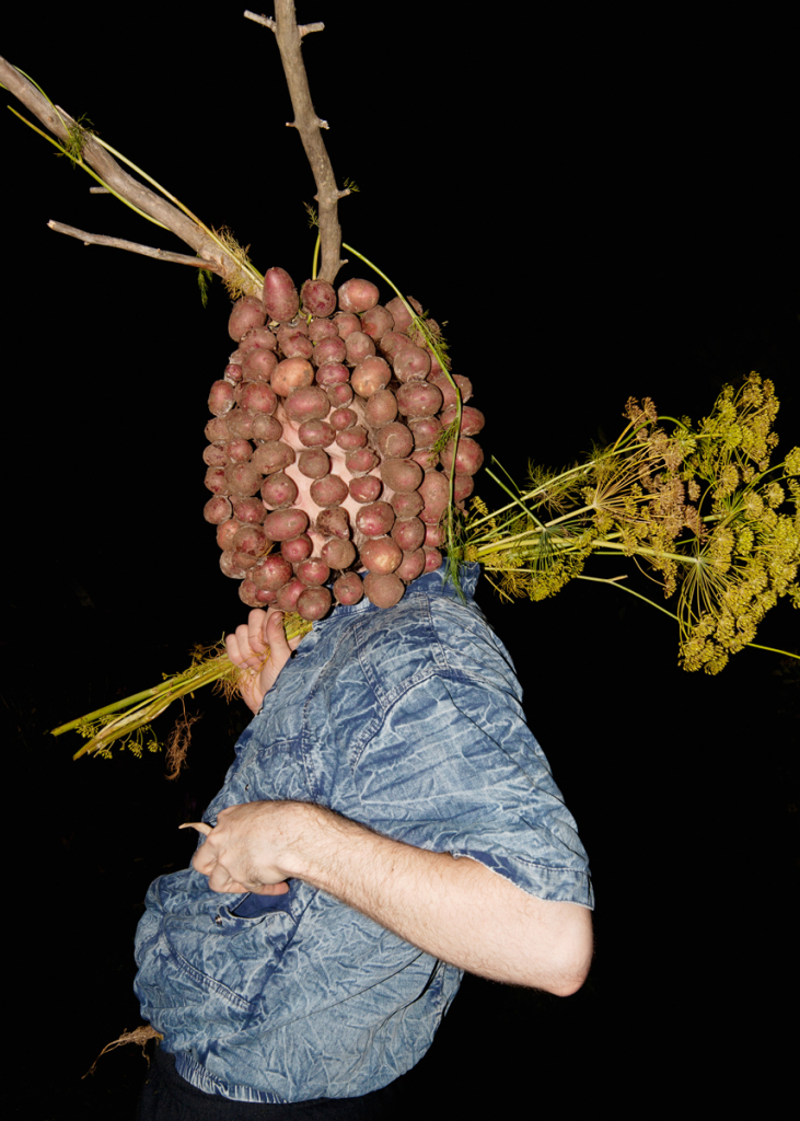 Igor Samolet. Portrait with potatoes 2015