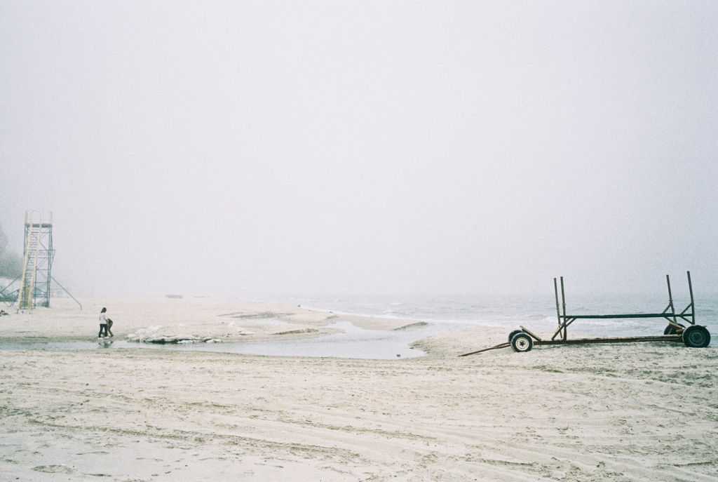 Maria Morina. Children are playing on a shore. North coast of the Sea of Azov, Mariupol, Ukraine, 2013