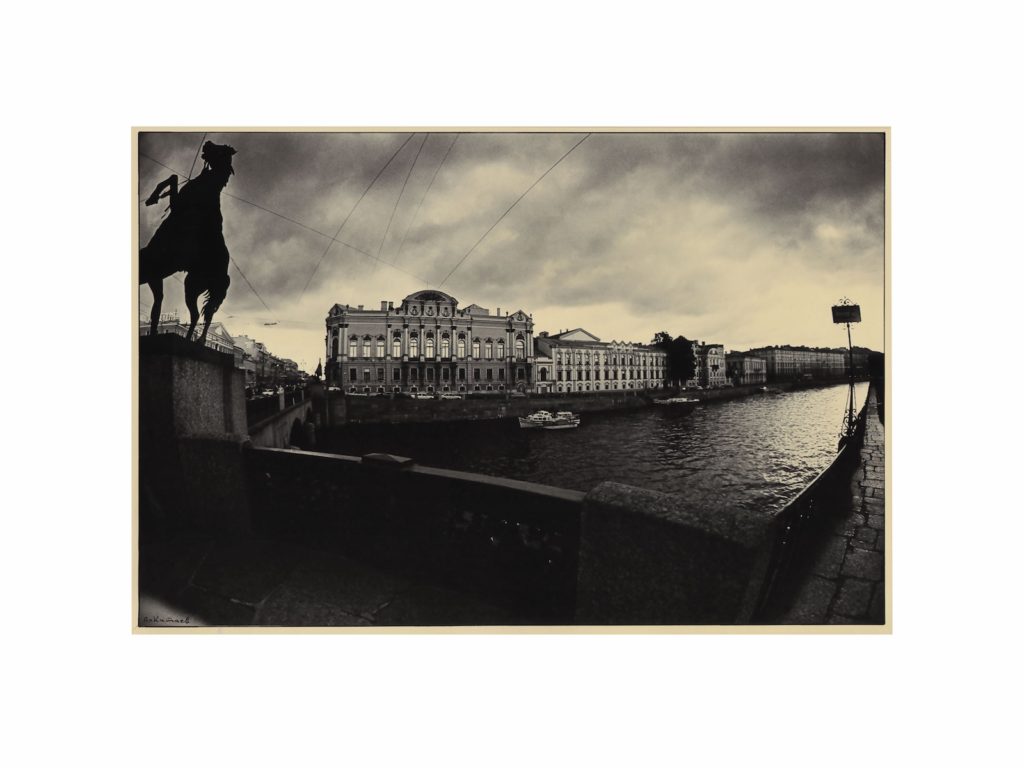 Alexander Kitaev. Anichkov Bridge. 20×30