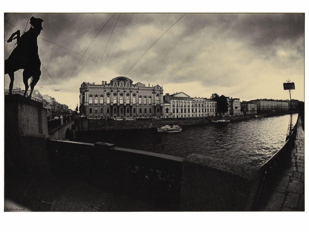 Aleksander Kitaev. Anichkov bridge. 30х40