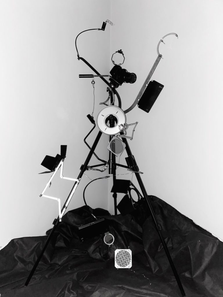 Sergey Gonchar. Equipment for the photo studio II. 60×80