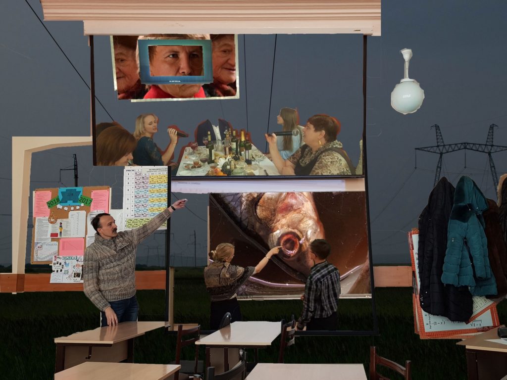 Vzakus’. I Dropped out of School, 30×40