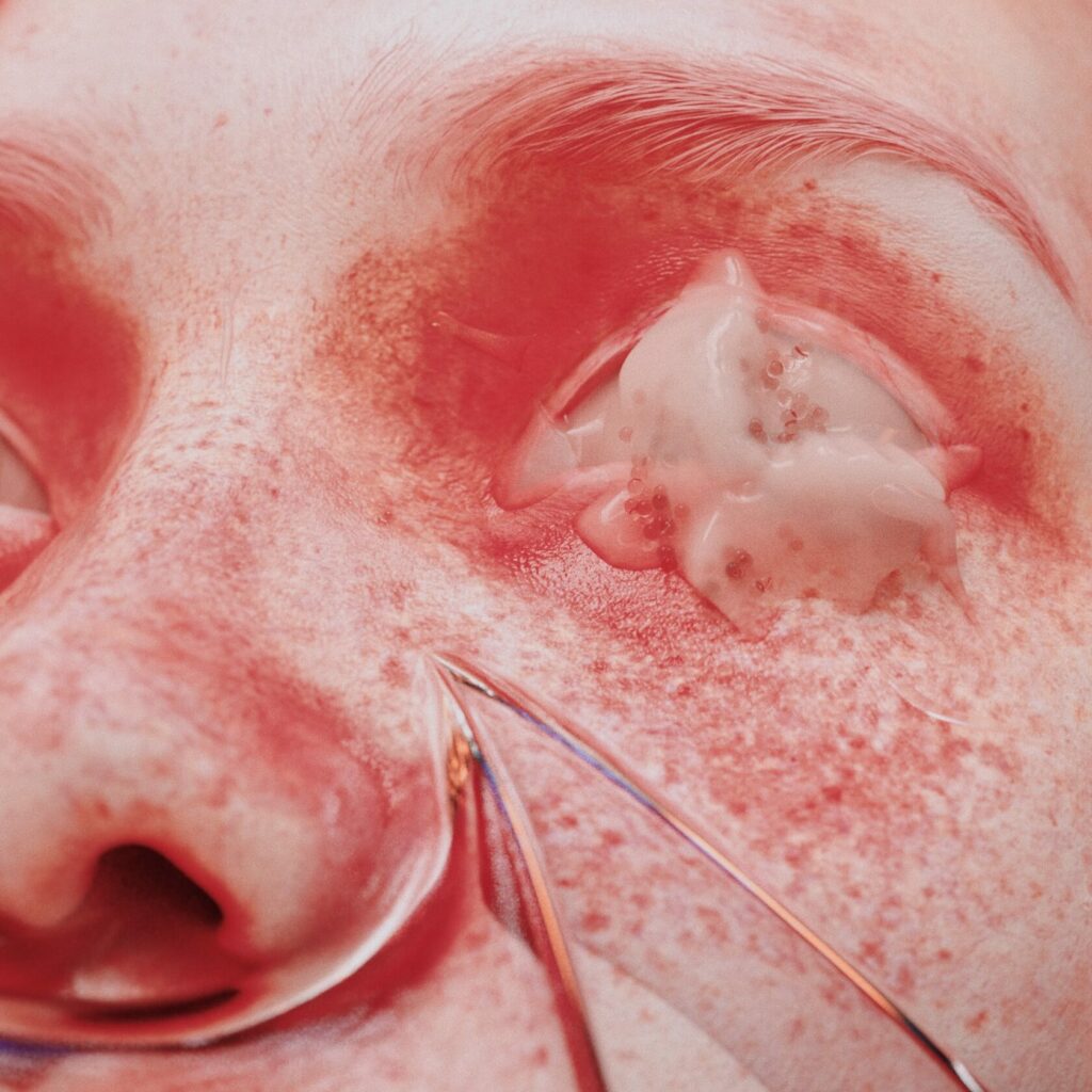 Rita Raeva. Act of intimate revelation. 40×40