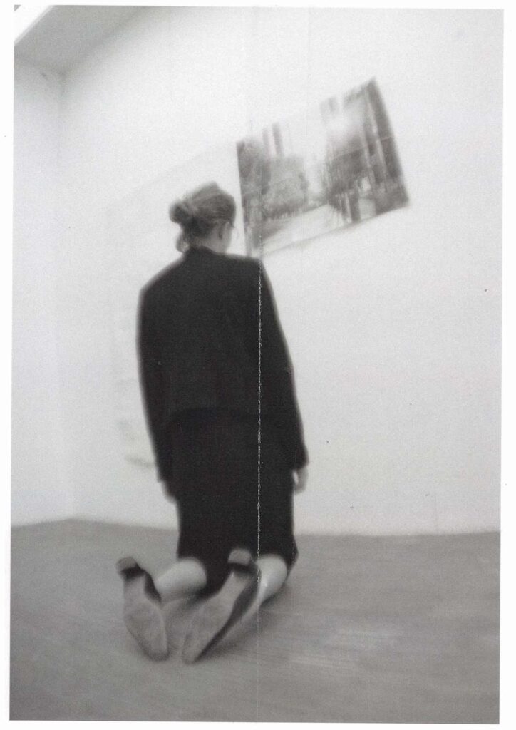 Kristina Bashkova. Modern man in search of fire II. 30×45