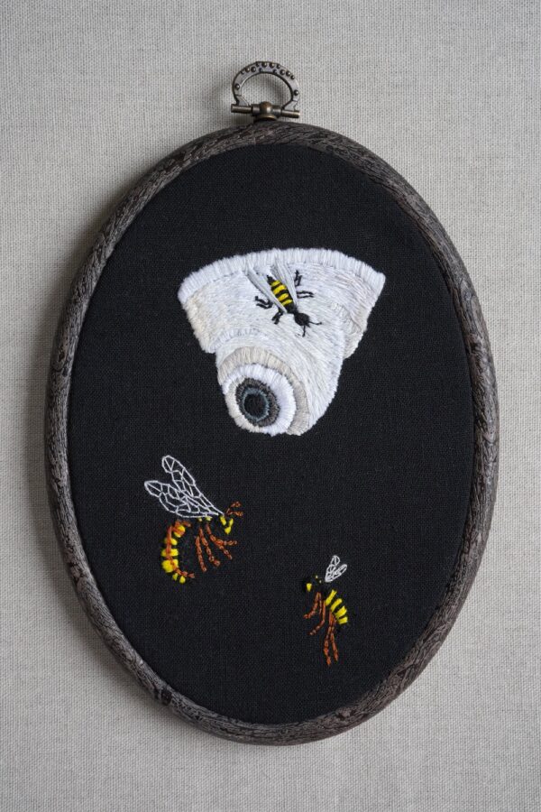 Maria Kokunova. Distant Rainbow. Hand embroidery